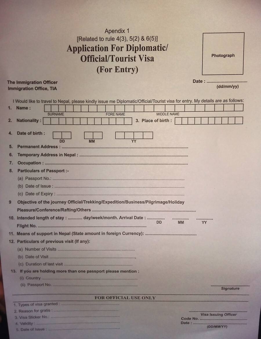 nepal vizum2