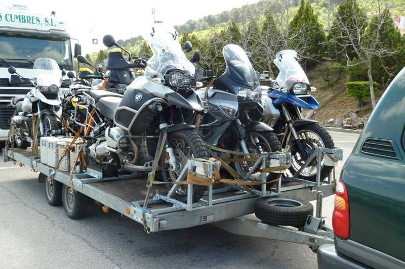 Přeprava motocyklů 