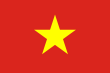 Vietnam - vlajka vlajka Vietnamu